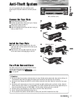 Preview for 11 page of Panasonic CQ-VD5005W Operating Instructions Manual