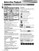 Preview for 16 page of Panasonic CQ-VD5005W Operating Instructions Manual