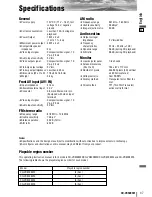 Preview for 47 page of Panasonic CQ-VD5005W Operating Instructions Manual