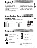 Preview for 4 page of Panasonic CQ-VD7003W2 Operating Instructions Manual