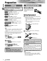 Preview for 7 page of Panasonic CQ-VD7003W2 Operating Instructions Manual