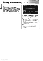 Preview for 4 page of Panasonic CQ-VW100W Operating Instructions Manual