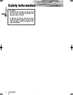 Preview for 2 page of Panasonic CQ-VX220W Installation Instructions Manual