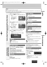 Preview for 25 page of Panasonic CQC800U - AUTO RADIO/CD DECK Operating Instructions Manual