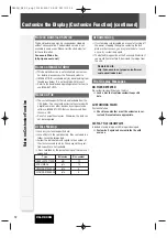 Preview for 32 page of Panasonic CQC800U - AUTO RADIO/CD DECK Operating Instructions Manual