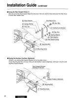 Preview for 20 page of Panasonic CQRX65EU - AUTO RADIO/CASSETTE Operating Instructions Manual