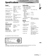 Preview for 51 page of Panasonic CQVD6505U - IN-DASH DVD MONITOR Operating Instructions Manual