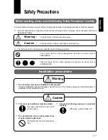 Preview for 3 page of Panasonic CS-C182KR Operating Instructions Manual