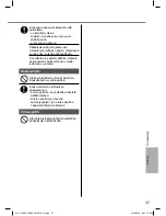 Preview for 37 page of Panasonic CS-CZ12SKE Operating Instructions Manual