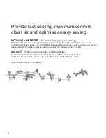 Preview for 2 page of Panasonic CS-E12TKA Operating Instructions Manual