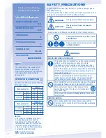 Preview for 2 page of Panasonic CS-E24LKES Operating Instructions Manual