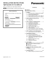 Preview for 91 page of Panasonic CS-KE12NB41 Technical & Service Manual