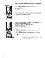 Preview for 16 page of Panasonic CS-KE18NKU Operating Instructions Manual