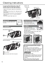 Preview for 14 page of Panasonic CS-LV7SKA Operating Instructions Manual