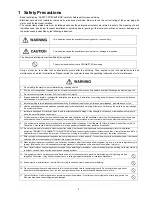 Preview for 3 page of Panasonic CS-MRE7MKE Service Manual