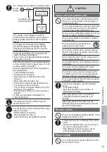 Preview for 11 page of Panasonic CS-PS12QKP Operating Instructions Manual