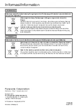 Preview for 16 page of Panasonic CS-PS12QKP Operating Instructions Manual