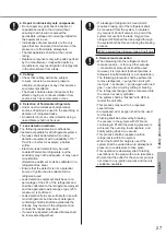 Preview for 27 page of Panasonic CS-VU9UKH-8 Operating Instructions Manual