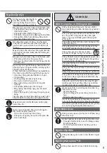 Preview for 5 page of Panasonic CS-YZ9WKH-8 Operating Instructions Manual