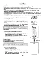 Preview for 5 page of Panasonic CT-2785VY Operating Instructions Manual