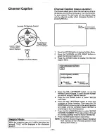 Preview for 23 page of Panasonic CT-2785VY Operating Instructions Manual