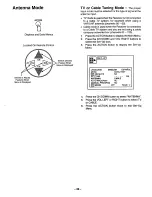 Preview for 20 page of Panasonic CT-31SF12T Operating Instructions Manual