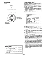 Preview for 23 page of Panasonic CT-31SF12T Operating Instructions Manual