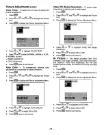 Preview for 21 page of Panasonic CT-31XF44 User Manual