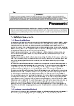 Preview for 2 page of Panasonic CT-32SC13-1G Service Manual