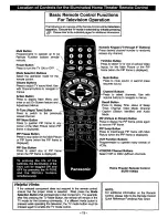 Preview for 12 page of Panasonic CT-36SF24 User Manual