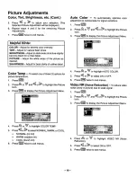 Preview for 18 page of Panasonic CT-36SF24 User Manual