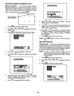 Preview for 30 page of Panasonic CT31XF44V - 31" COLOR TV User Manual