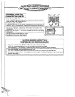 Preview for 28 page of Panasonic CW-XC183EU Installation And Operating Instructions Manual