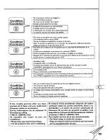 Preview for 31 page of Panasonic CW-XC183EU Installation And Operating Instructions Manual