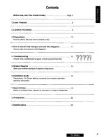 Preview for 3 page of Panasonic CX-DP88 Operating Operating Instructions Manual