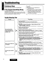 Preview for 10 page of Panasonic CX-DP880U - CD Changer Operating Instructions Manual