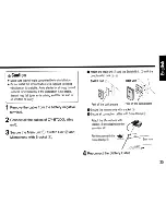 Preview for 25 page of Panasonic CY-BT200U Operating Instructions Manual