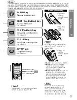 Preview for 17 page of Panasonic CY-TM100N Operating Instructions Manual