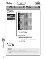 Preview for 44 page of Panasonic CY-TM100N Operating Instructions Manual