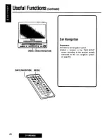 Preview for 40 page of Panasonic CY-VMD9000U Operating Manual