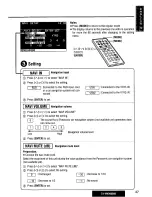 Preview for 47 page of Panasonic CY-VMD9000U Operating Manual