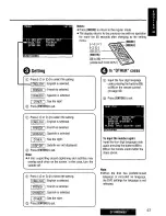 Preview for 57 page of Panasonic CY-VMD9000U Operating Manual