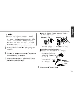 Preview for 23 page of Panasonic CYBT100U - CAR AUDIO Operating Instructions Manual