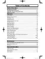 Preview for 2 page of Panasonic Cyclonic Inverter NN-ST765S Operating Instructions Manual