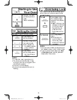 Preview for 15 page of Panasonic Cyclonic Inverter NN-ST765S Operating Instructions Manual