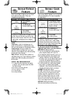 Preview for 22 page of Panasonic Cyclonic Inverter NN-ST765S Operating Instructions Manual