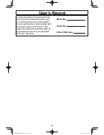 Preview for 34 page of Panasonic Cyclonic Inverter NN-ST765S Operating Instructions Manual