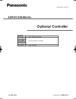 Panasonic CZ-CSRC3 Service Manual preview