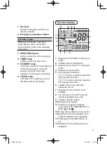 Preview for 7 page of Panasonic CZ-RWS3 Quick Reference