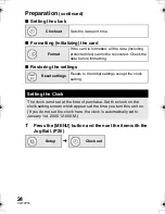 Preview for 24 page of Panasonic D-Snap SV-AS3 Operating Instructions Manual